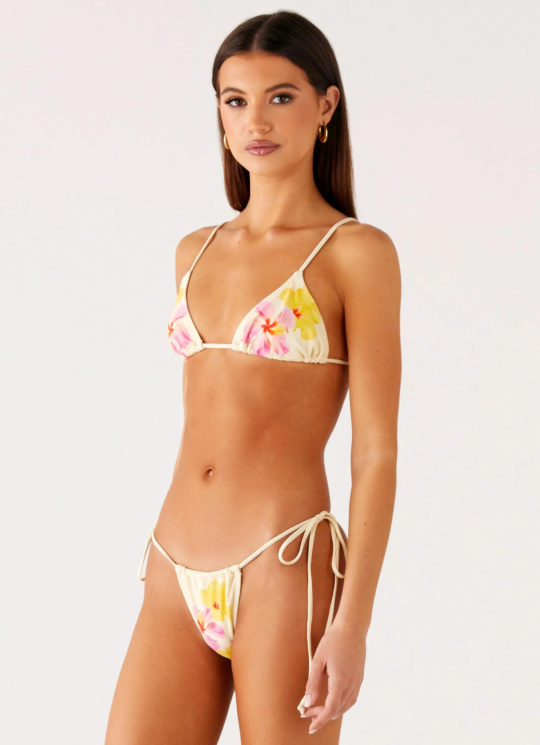 Swim Gear Soffa Bikini Top - Yellow Flower