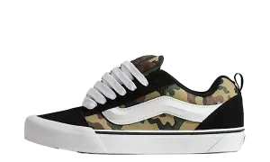 Lace Up Closure System Zero Drop Sole Geometry Knu Skool "Camo"