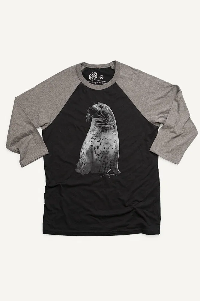 Harbour Seal Baseball Shirt (Unisex) VintageWash Layering Comfort Wear