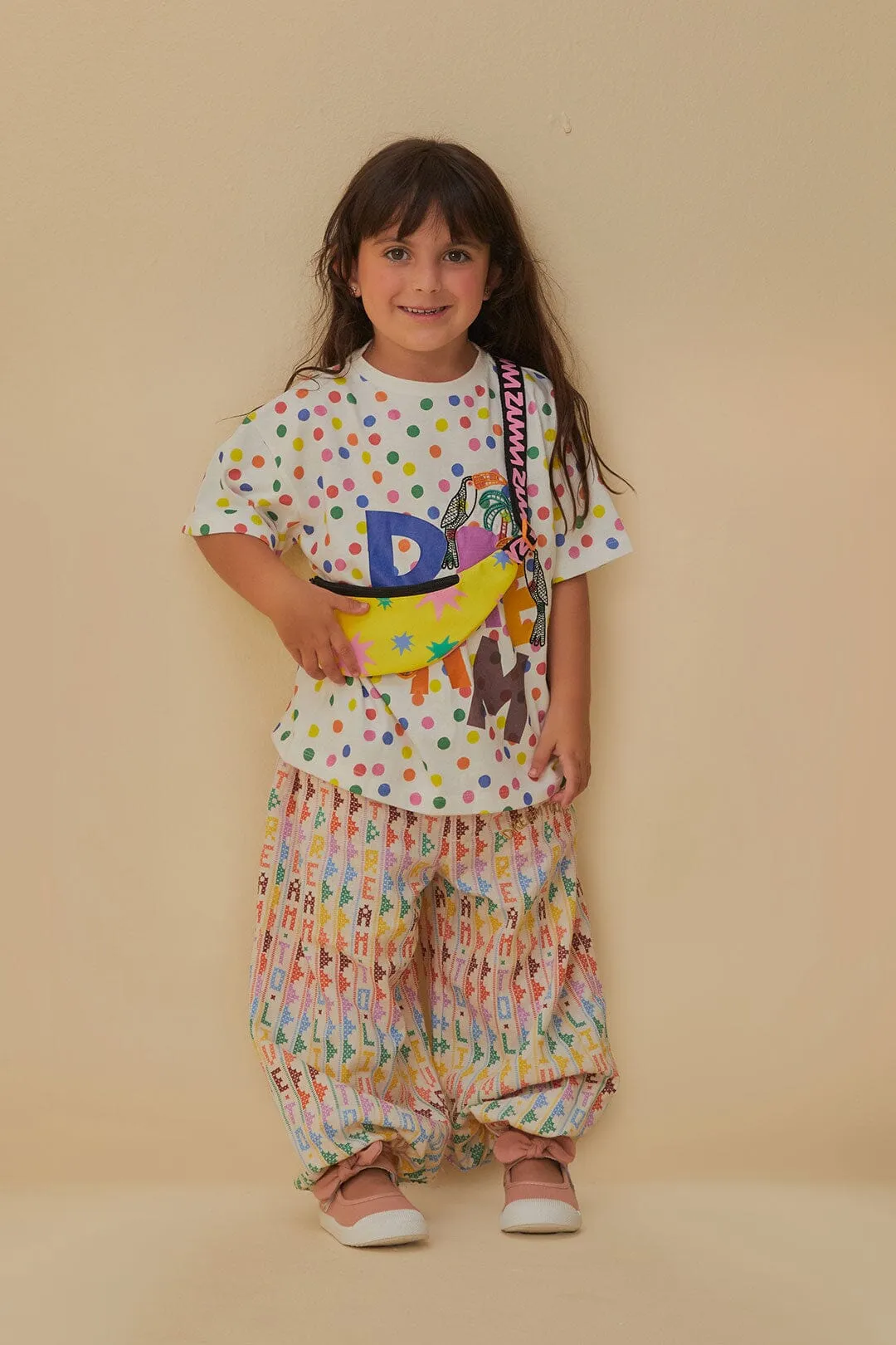 Dream To Live Kids Pants Recycled Polyester Blend HighWaistSupport