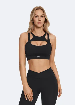 Elegance Cutout Top Secure Support Thick Straps