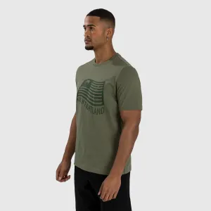 Venum Made in Fightland T-Shirt - Khaki Gym clothing
