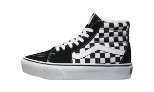 Walk-Ready Shoes Clean Style SK8 HI PLATFORM 2.0 WMNS "Checkerboard"