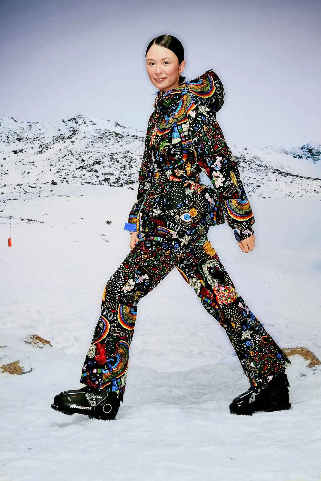 Black Borogodo Ski Pants Layering Essential