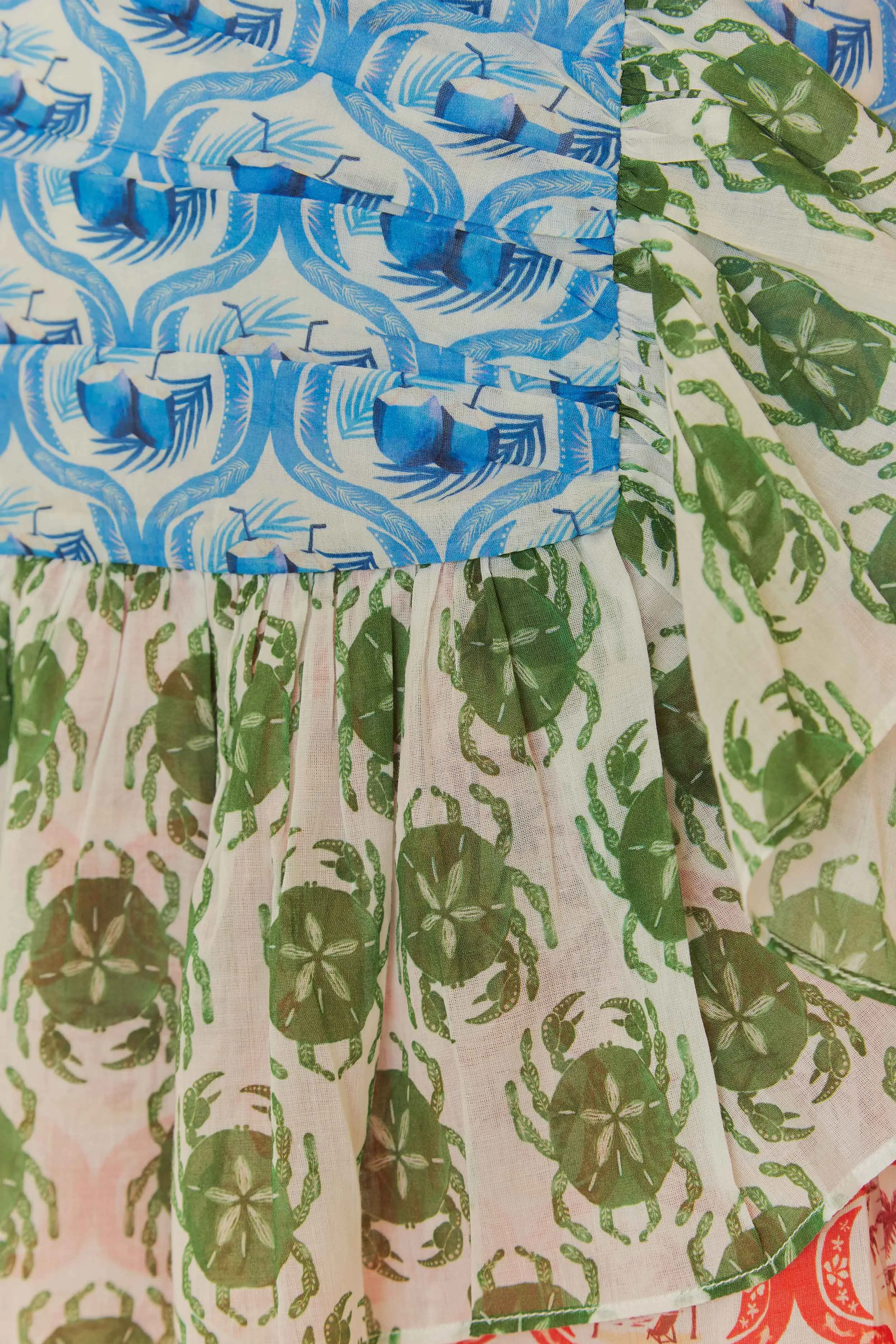 Outfit Diary Style Fusion Stamp Mix Mini Skirt