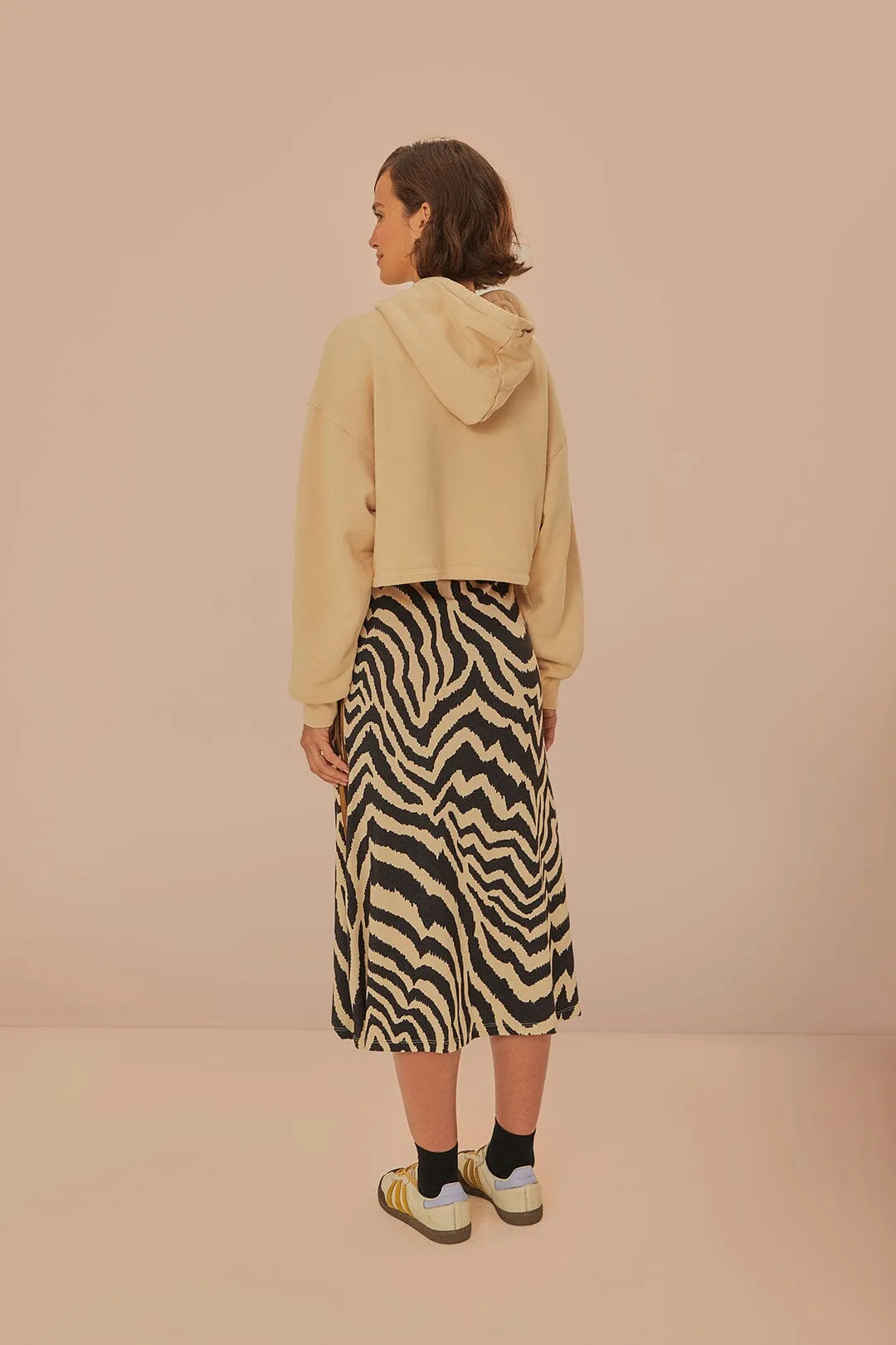 Beige Adidas Farm Rio Maxi Skirt Style Essential