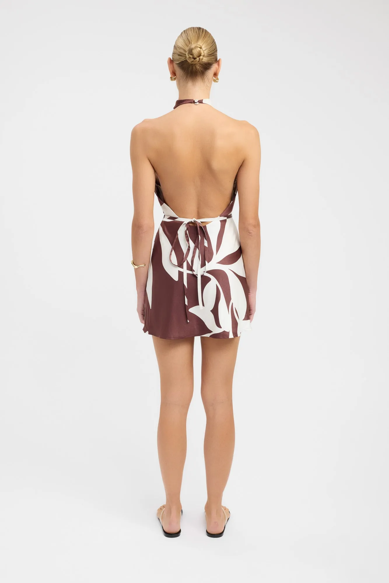 Flexible Cut Polished Edge Wynnie Mini Dress