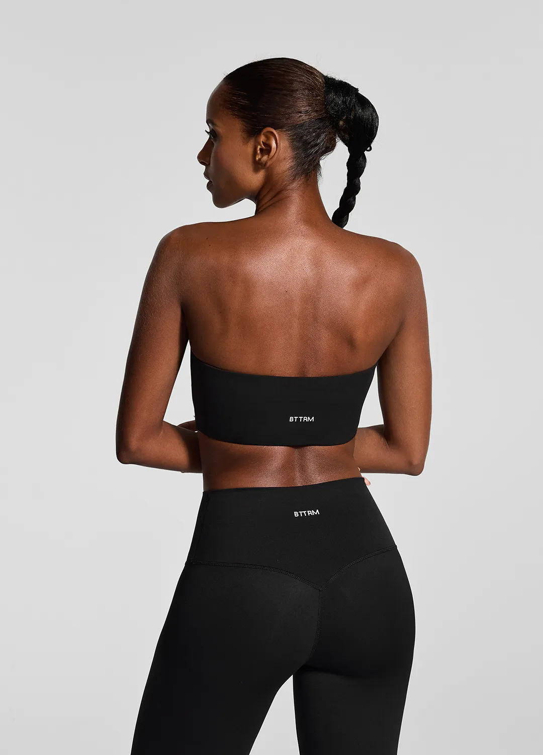 sports events Shock Absorption Zones Strapless Bandeau Top