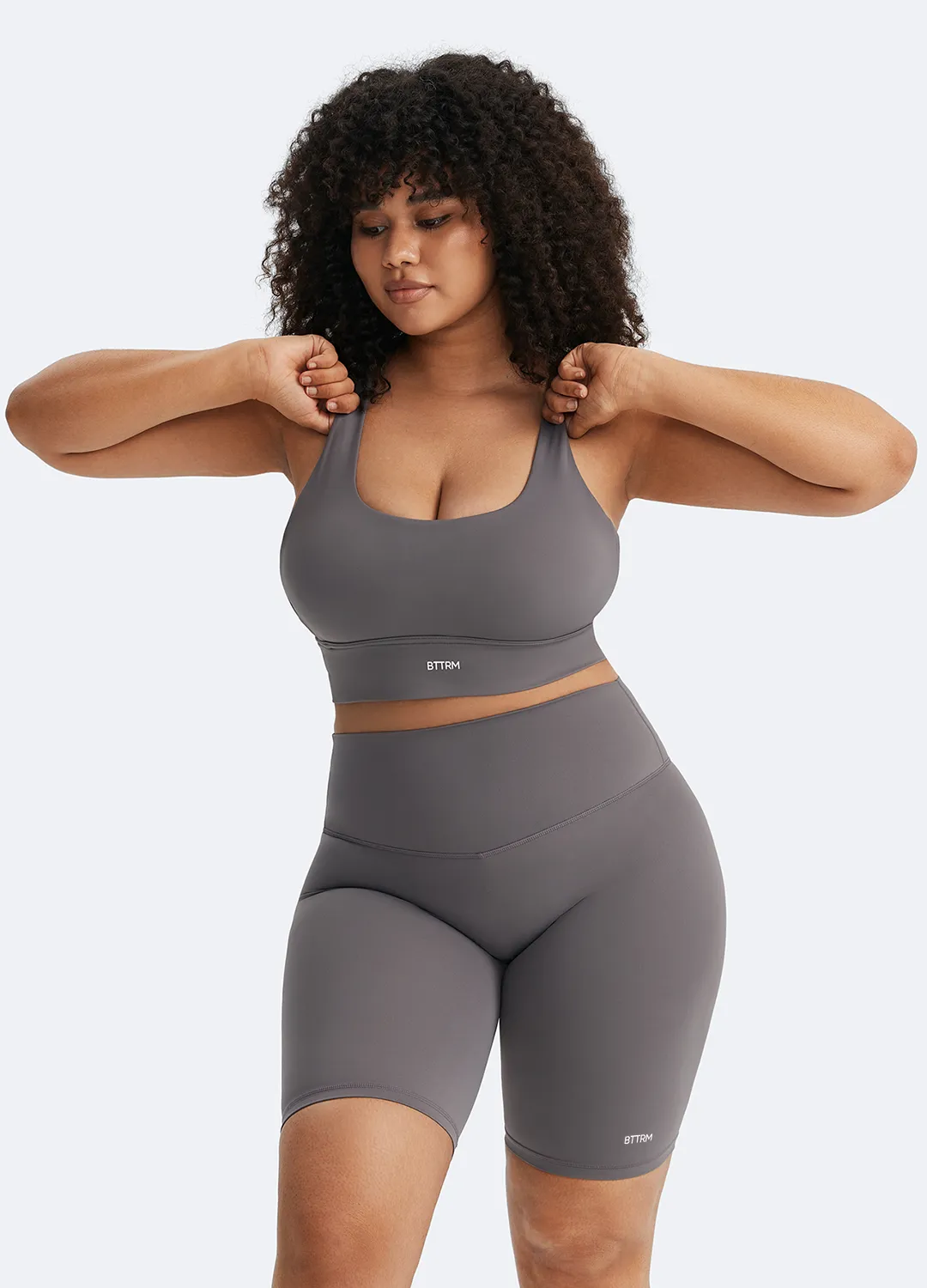 Easy Fabric Low-quality Strappy Sports Bra