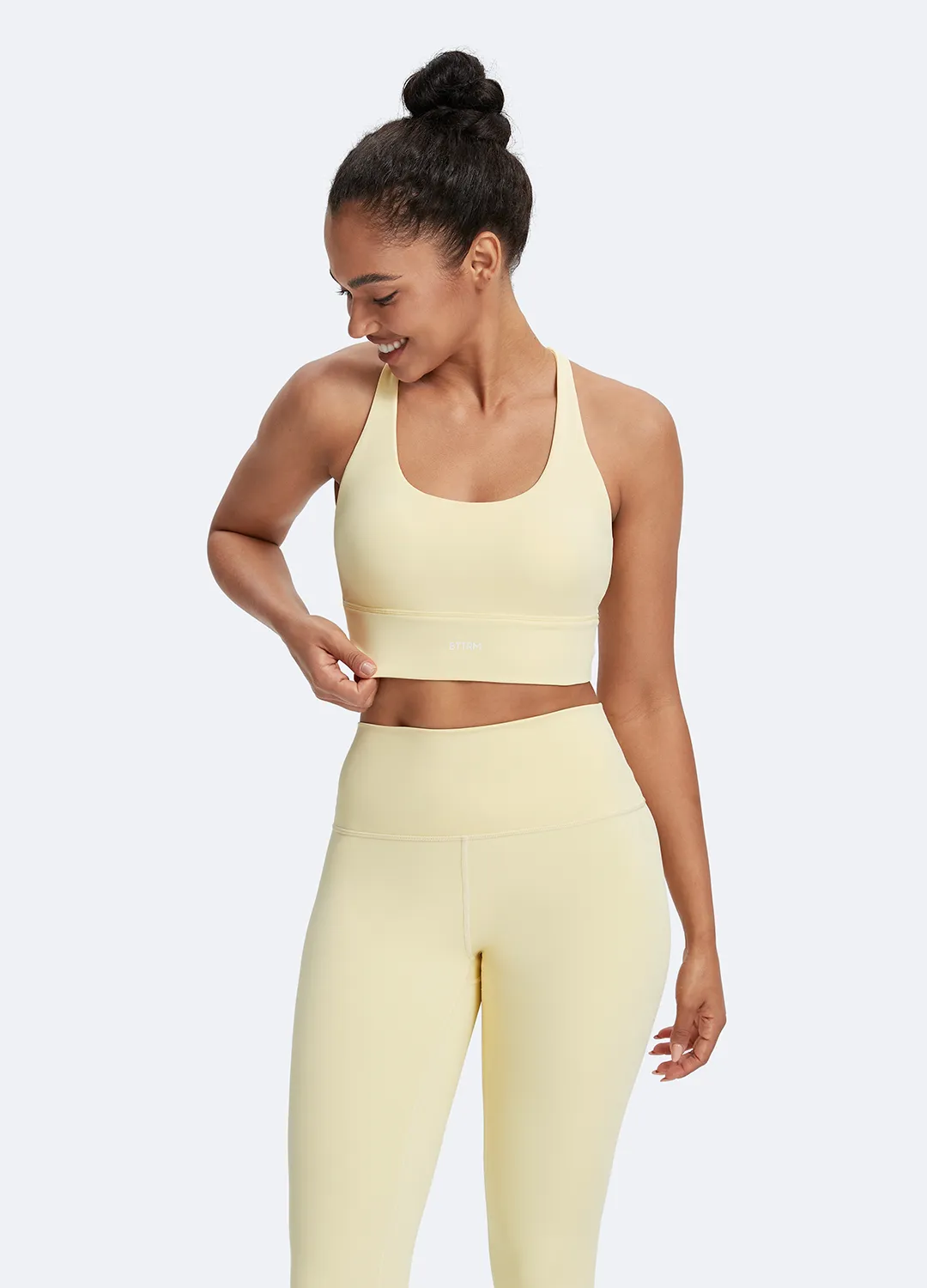 Breathable Cotton Straps and Support Bra