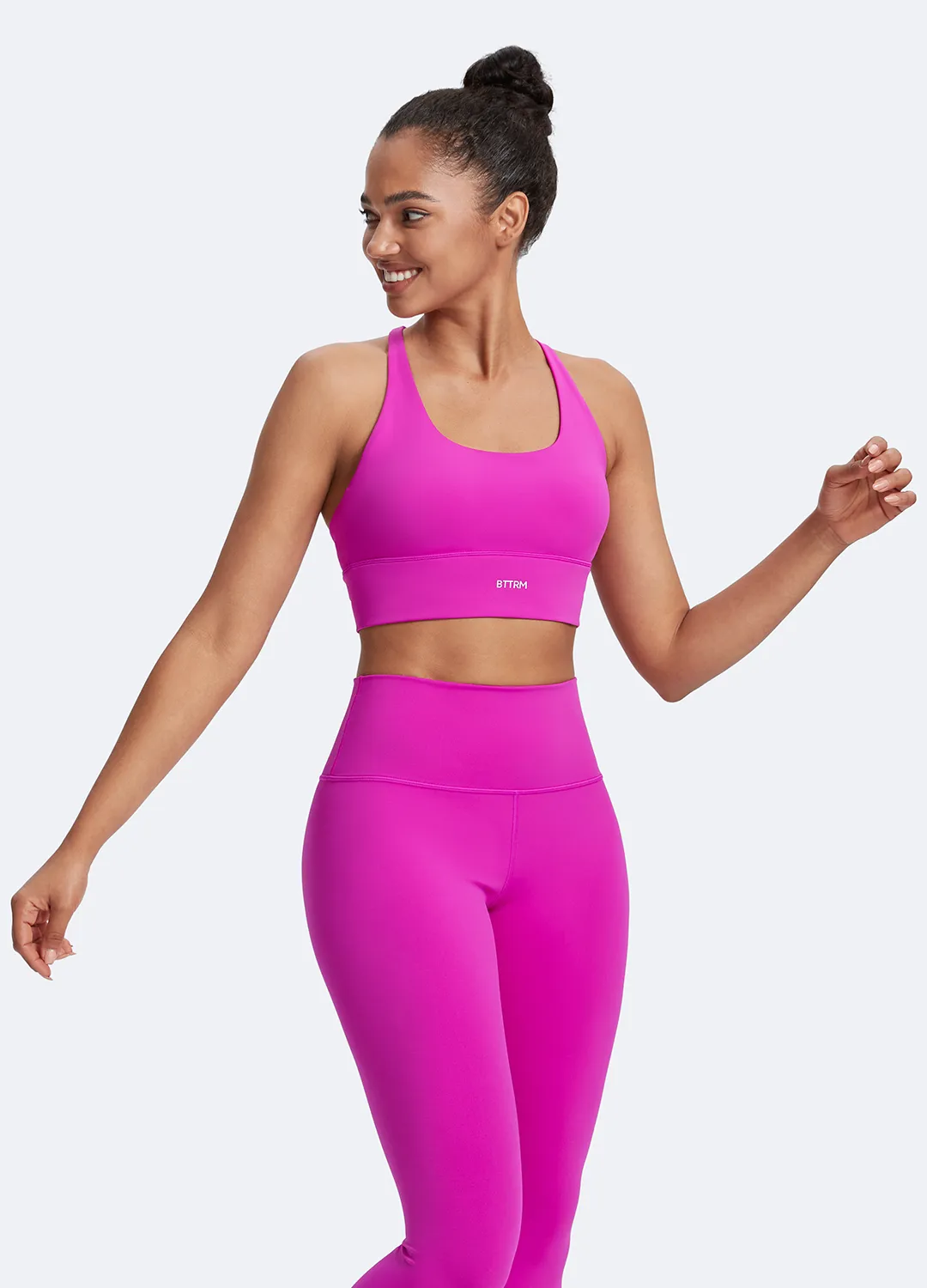 Supportive Fabric Straps and Support Bra