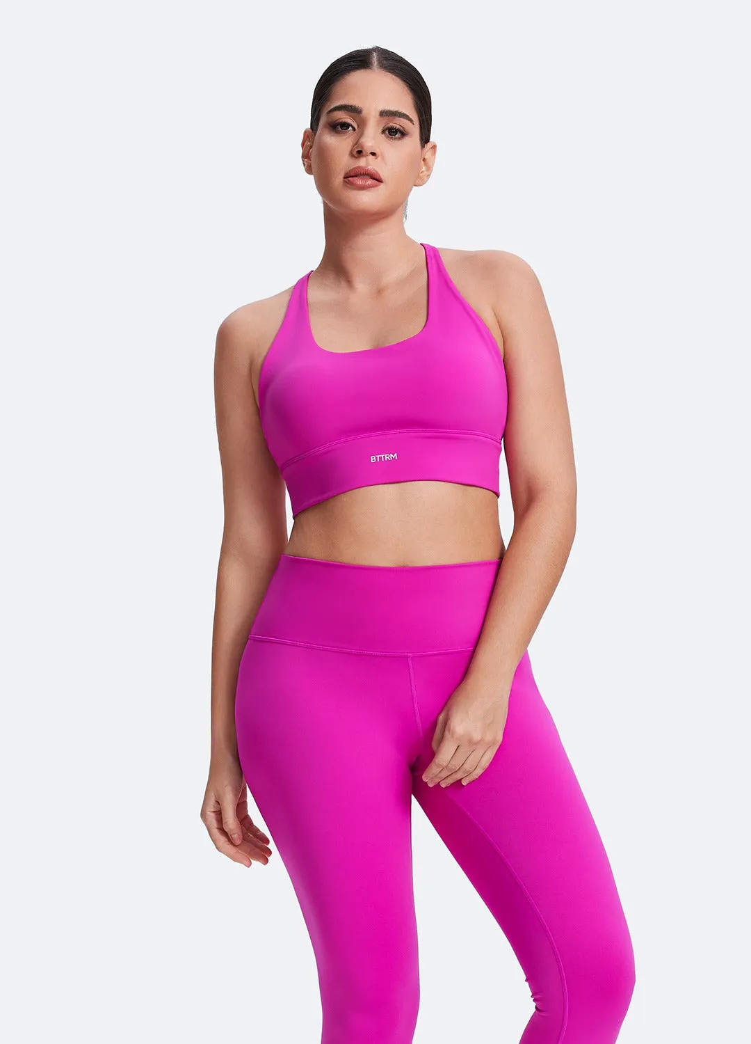 Straps and Support Bra Layering Piece Printed