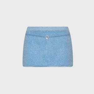 Ultra Comfort Oseree Lumiere Mini Skirt - Crystal