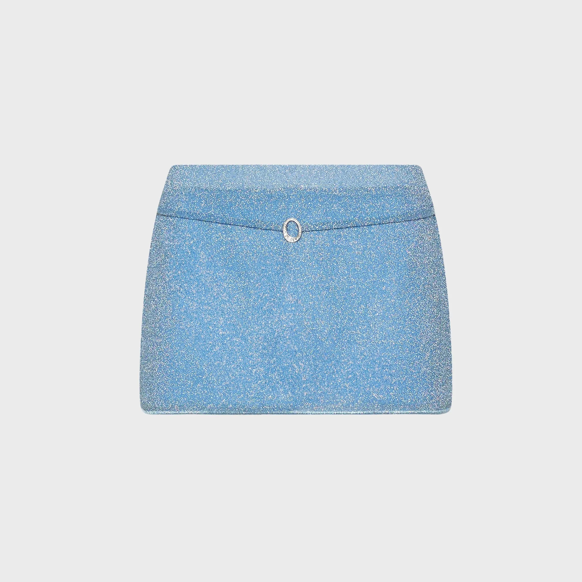 Oseree Lumiere Mini Skirt - Crystal Polished Fit