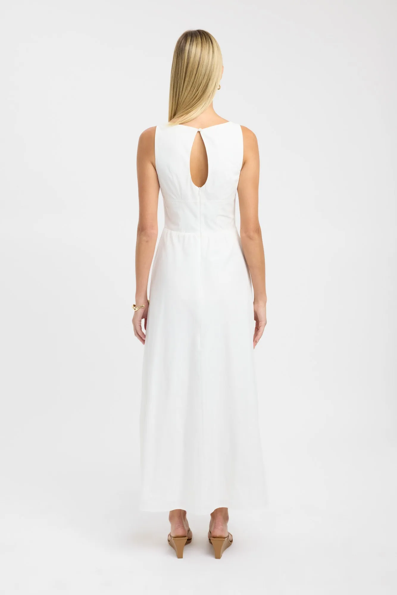 Fold-Over-Detail Romeo Maxi Dress