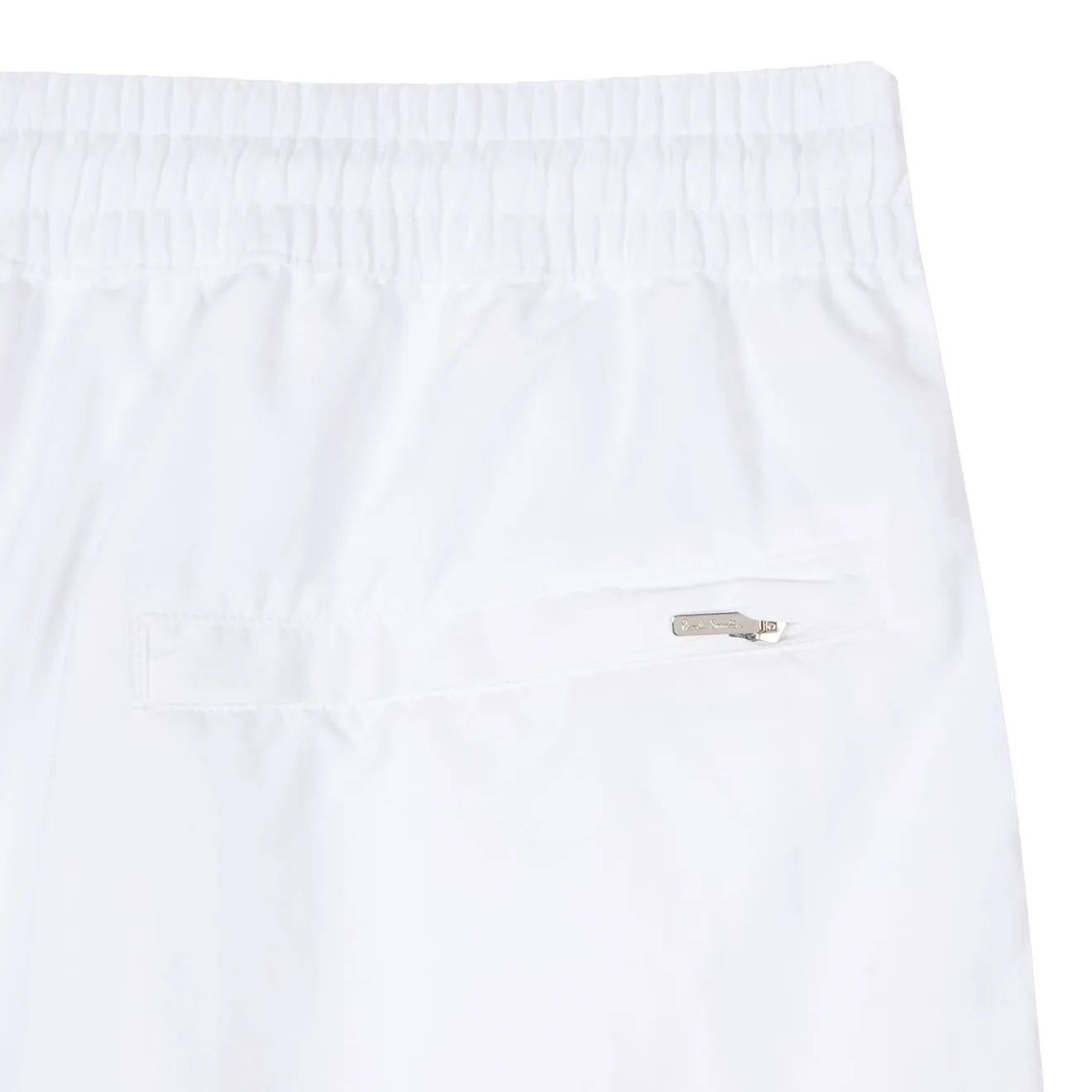 Paul Smith Artist Stripe Swim Shorts White Smooth Flatlock Seams Quick Change Friendly