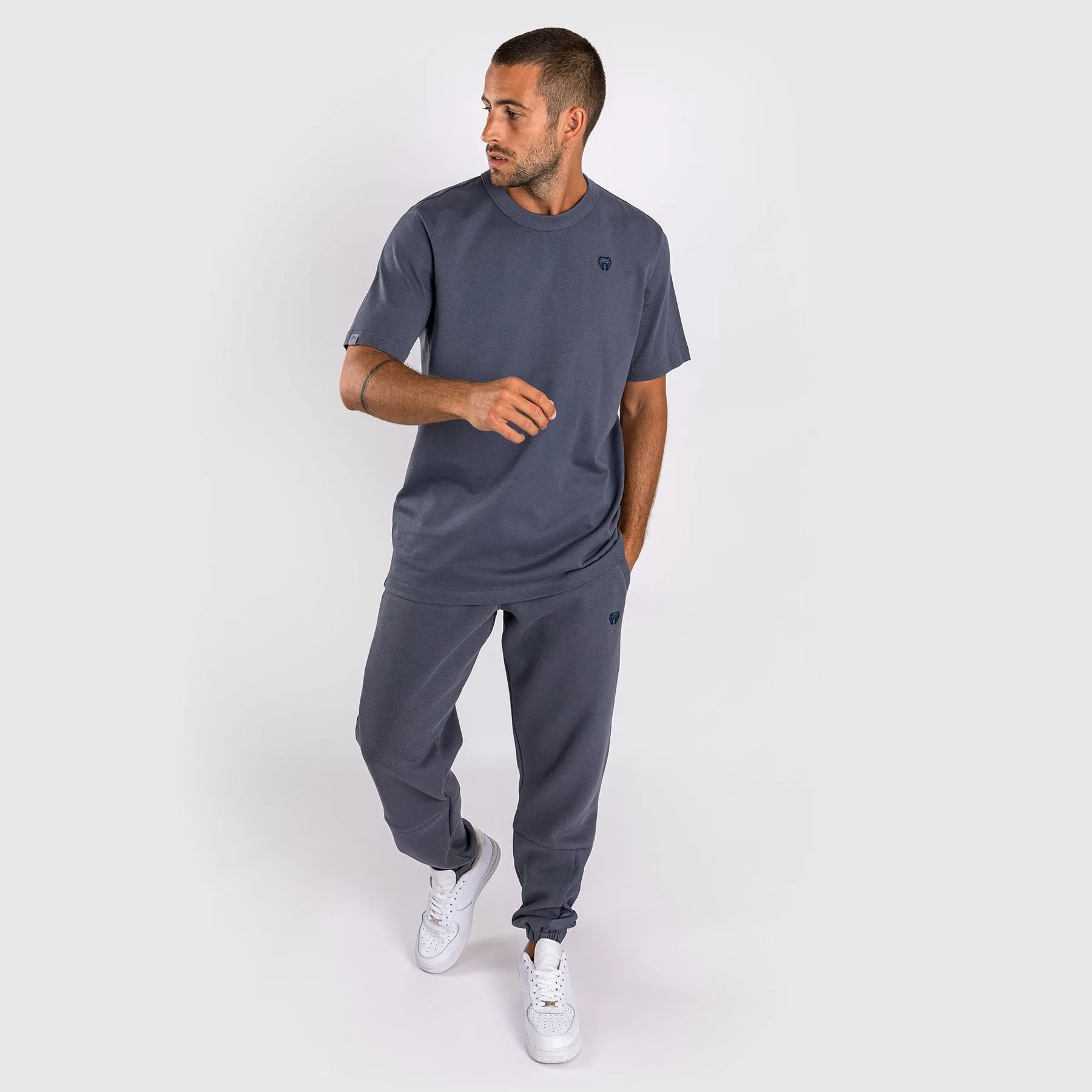 GarmentDyedTexture Venum Silent Power T-Shirt - Navy Blue