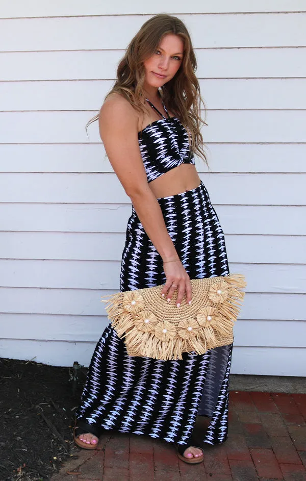 Halter Tube Top Chic Accessory WearResistantHem