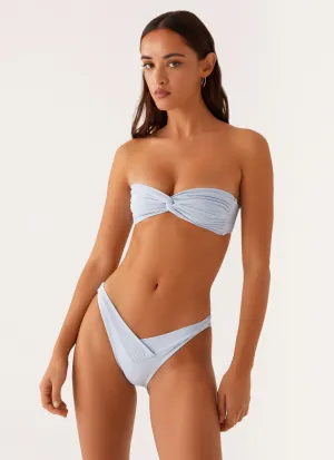 Delta Bikini Bottoms - Blue Holiday Collection