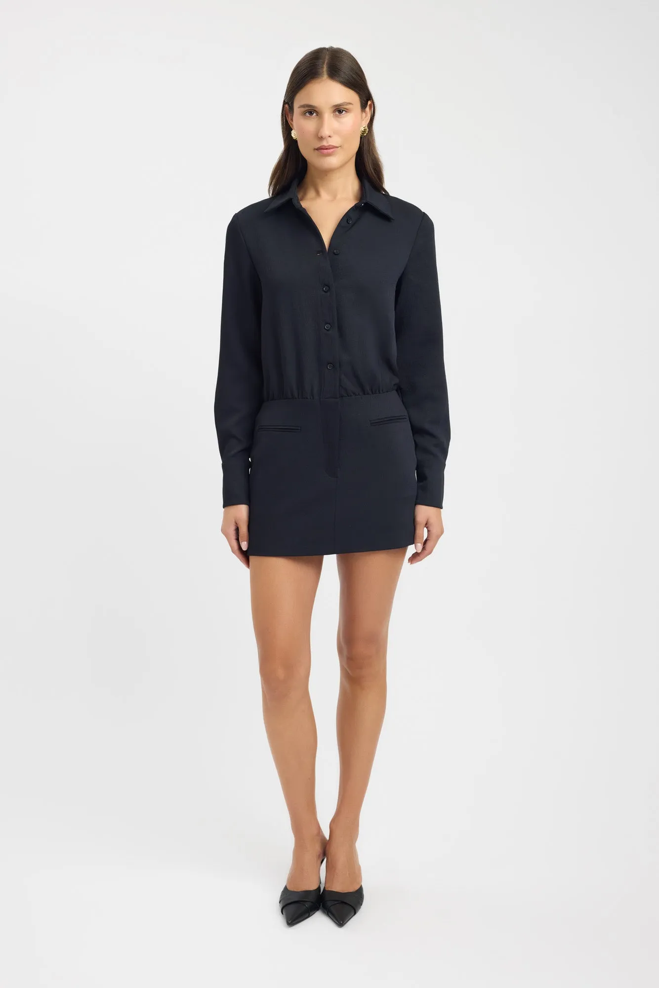 Oyster Shirt Dress Effortless Fit