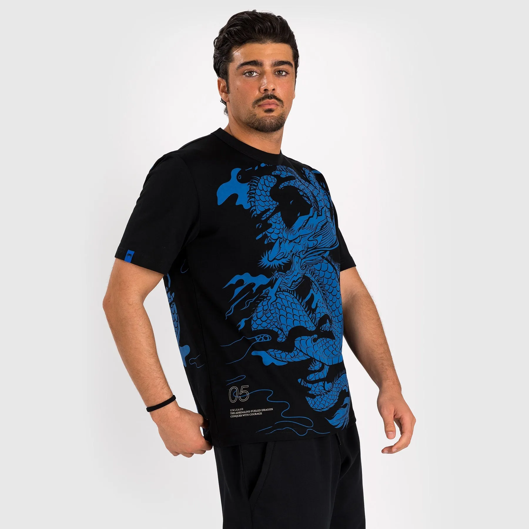 Venum Dragon??s Flight Men??s T-Shirt - Midnight Blue Sleek Look