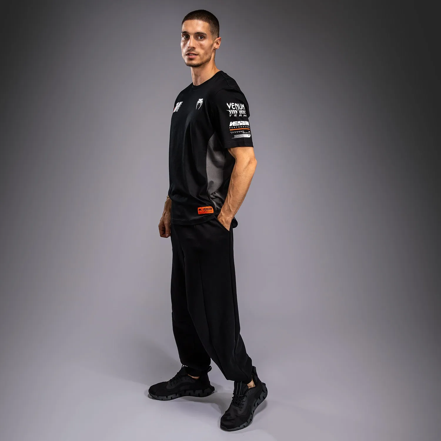 No-Shrink Fabric Comfy Fit Wear Venum Motorsport T-Shirt - Deep Black