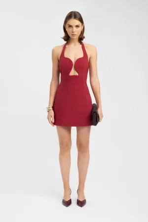 Alto Low Cut Mini Dress Fine Details
