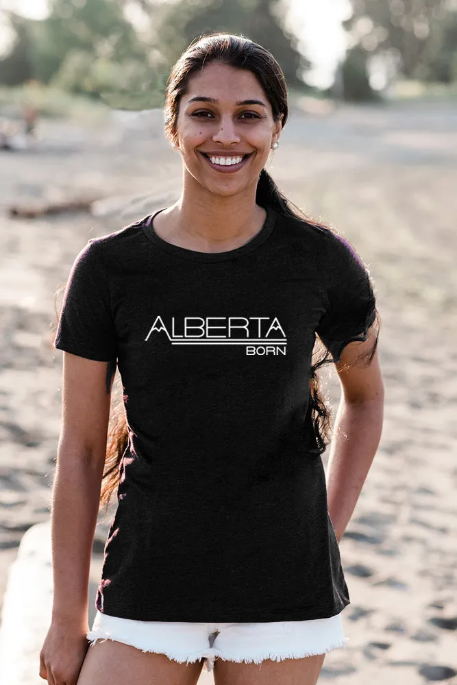 Alberta Born T-shirt (Womens) kids' Classic Trend Look