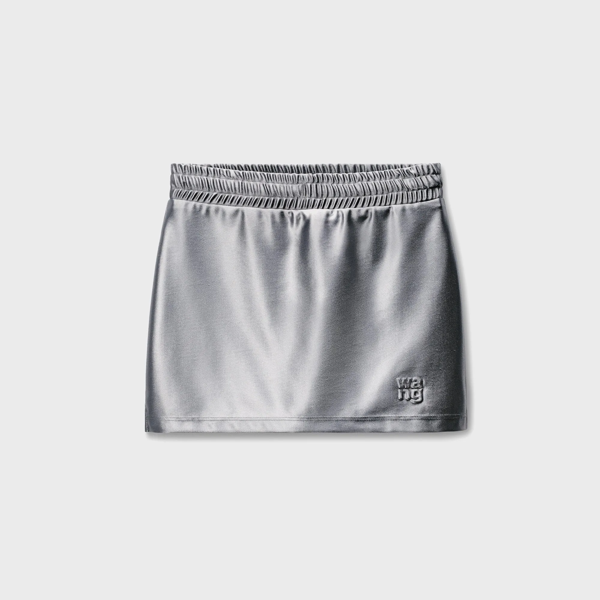 T by Alexander Wang Mini Skort - Black Heritage Brand Waist Defining