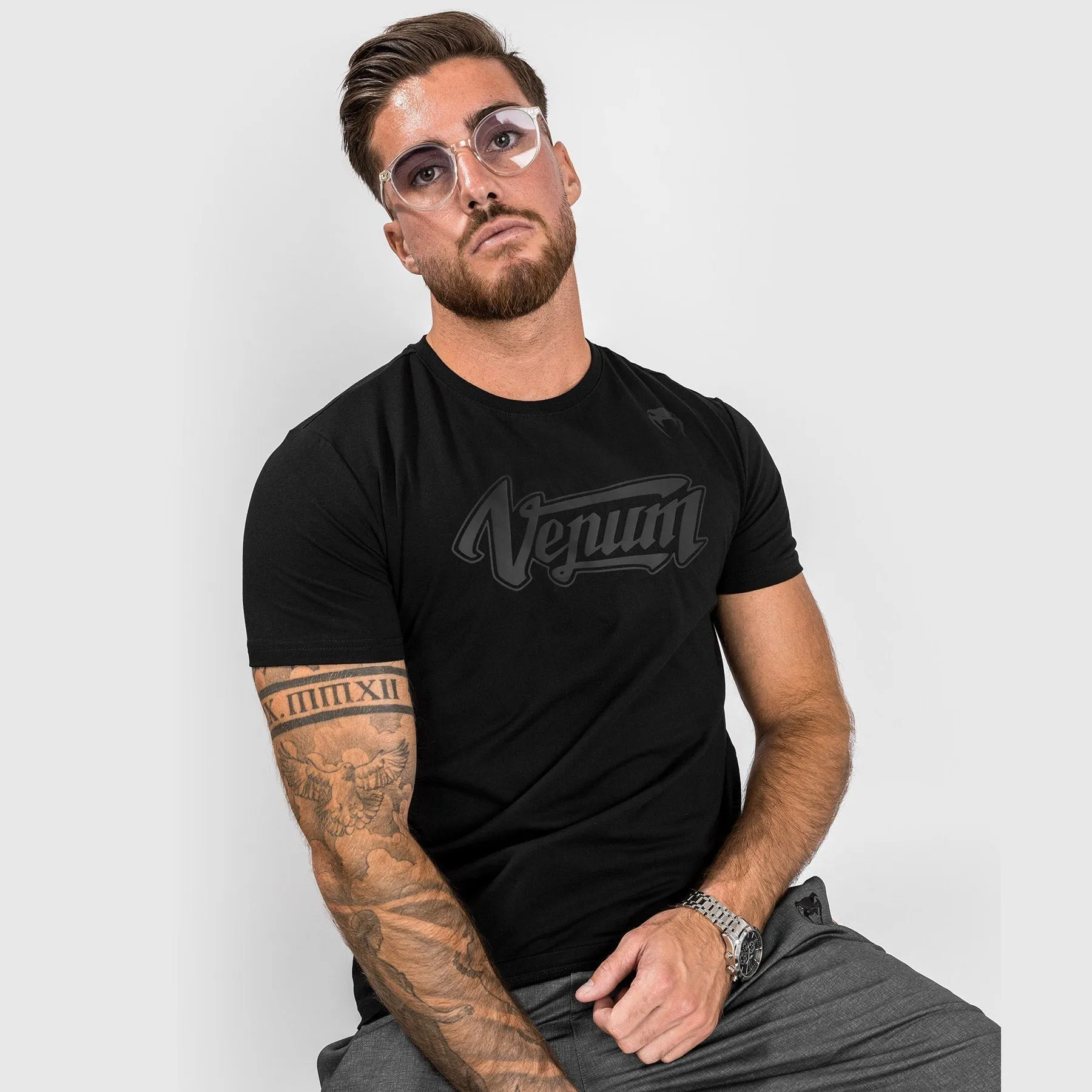 T-Shirt Absolute 2.0 Venum - Black/Black Comfortable Weave Anti Odor Technology