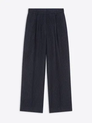 Tailored wool pants Relaxed Lines