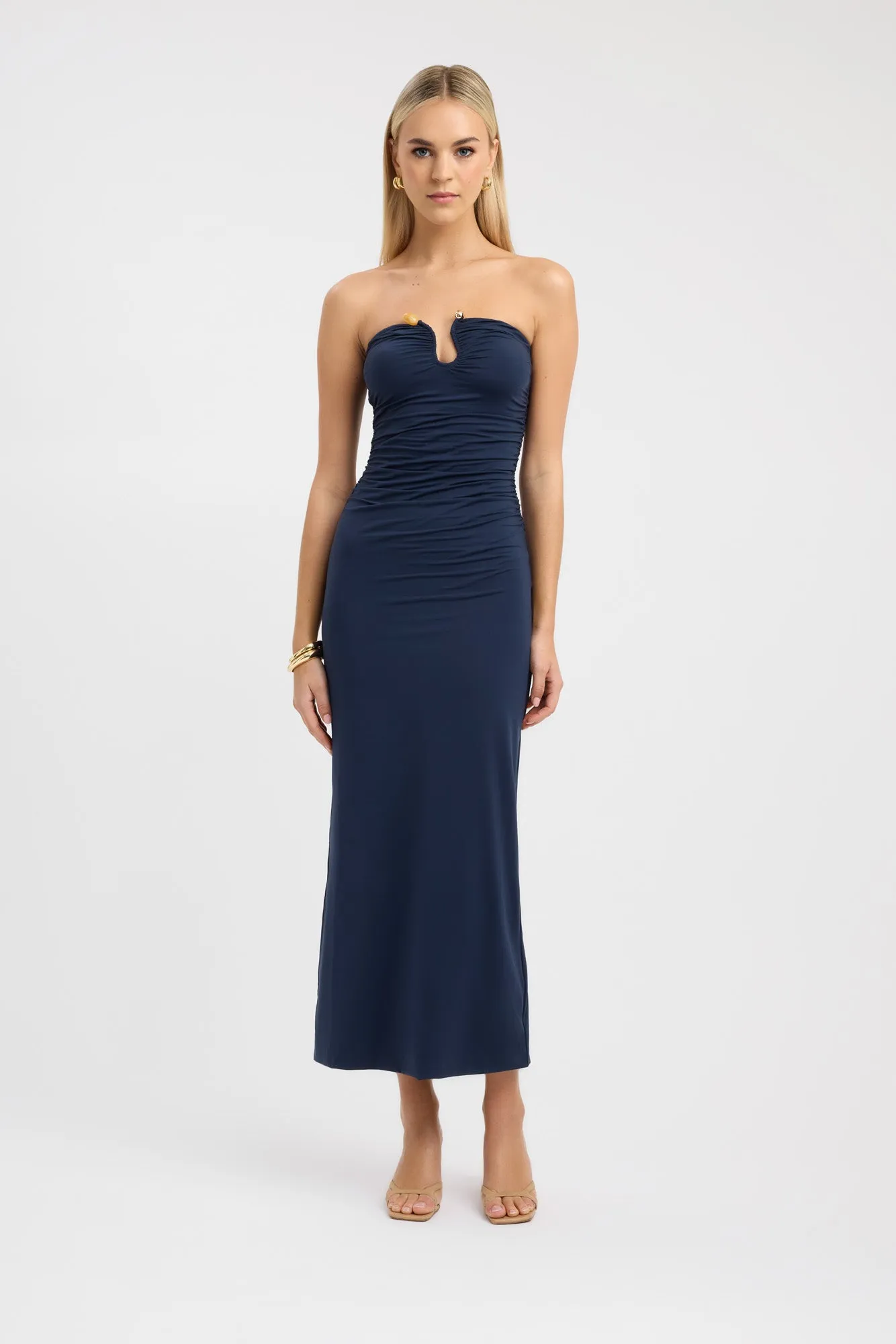 Evening Chic Tayla Trim Maxi Dress