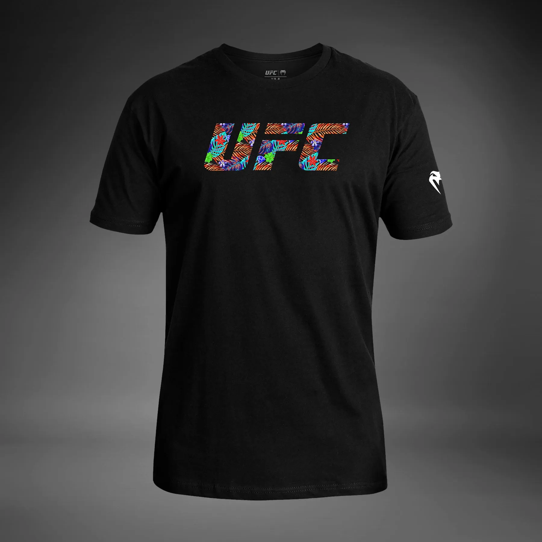 Men's UFC Unrivaled by Venum Black Dustin Poirier T-shirt Hypoallergenic Fibers