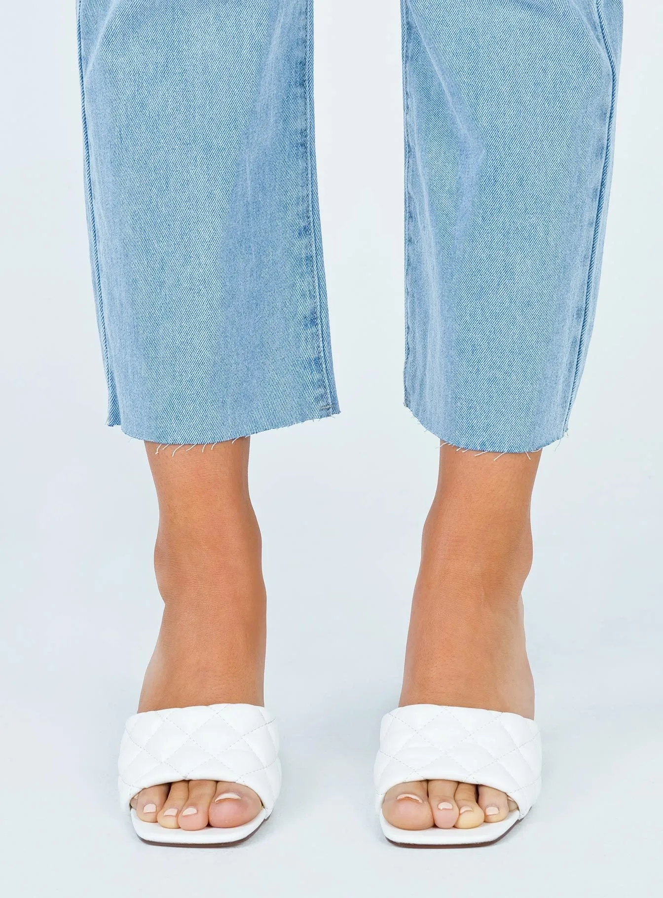 Smooth Style The Leigh Heels White