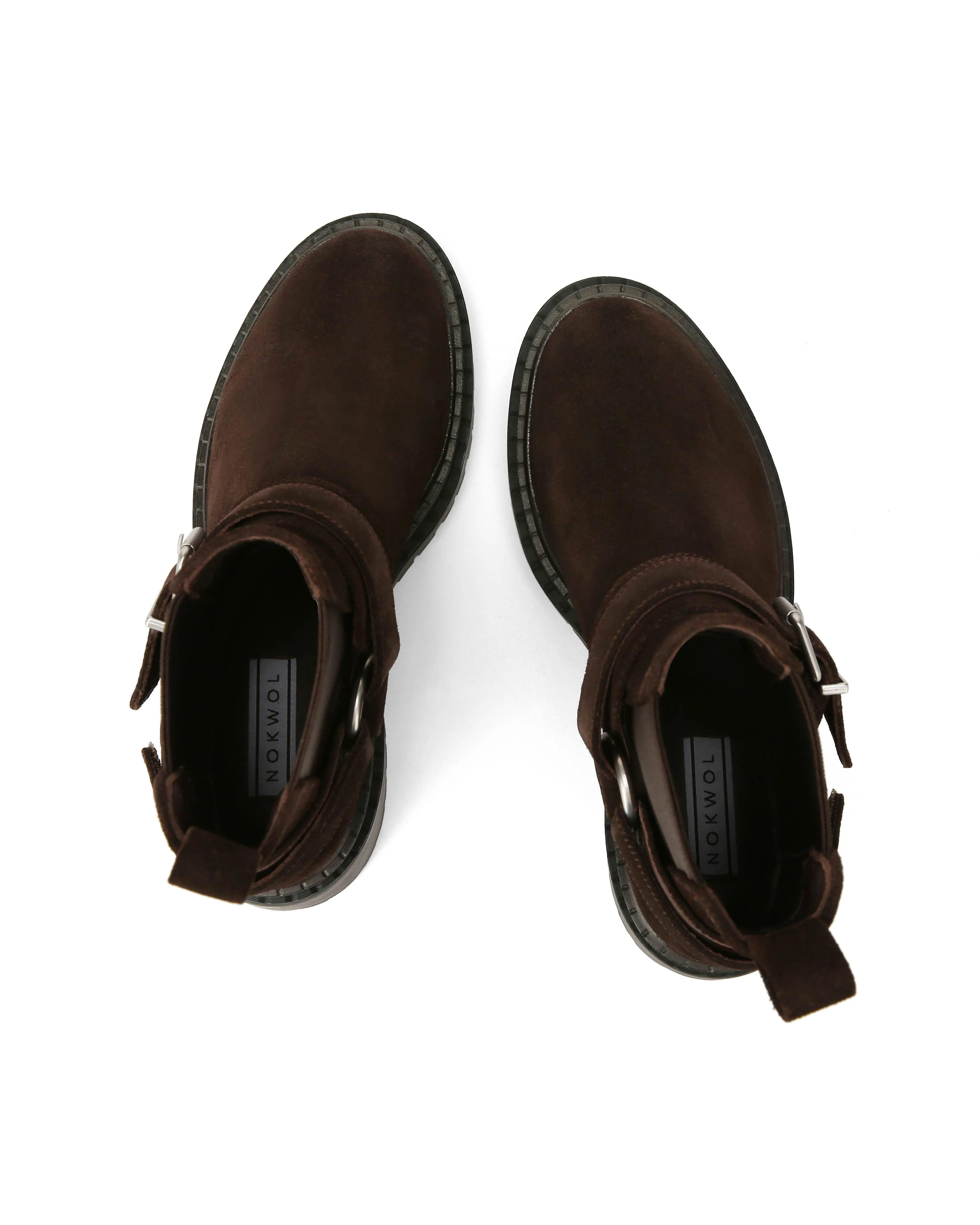 Pembroke Brown Suede foldable Sturdy Heel Counter