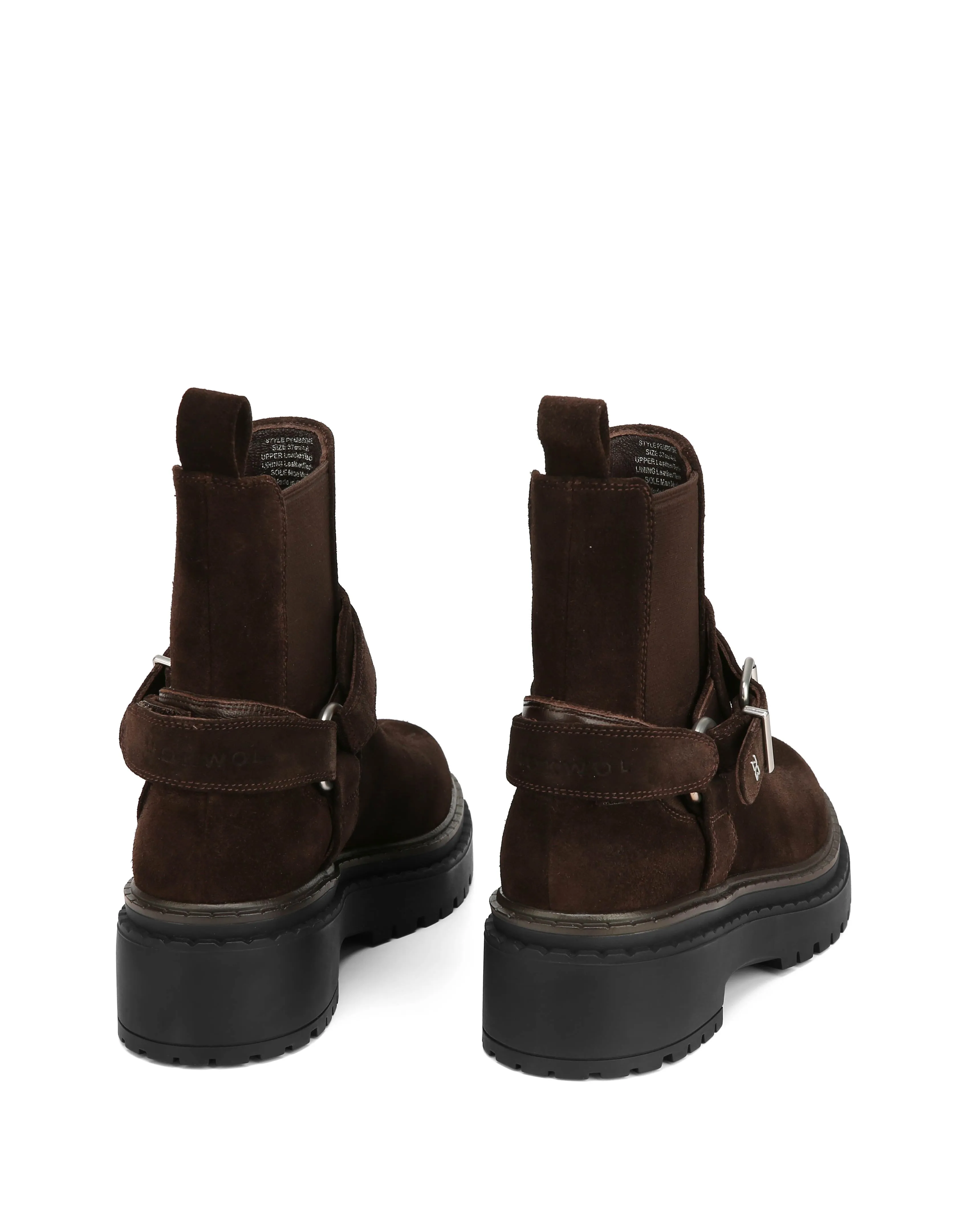 Comfortable Feel Low Top Pembroke Brown Suede