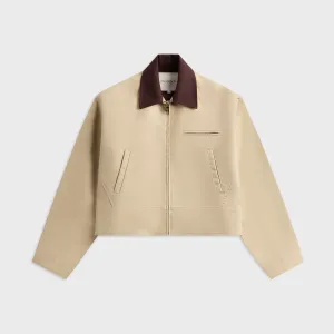 JW Anderson Wear Jacket - Nougat / Chocolate Recycled Textile