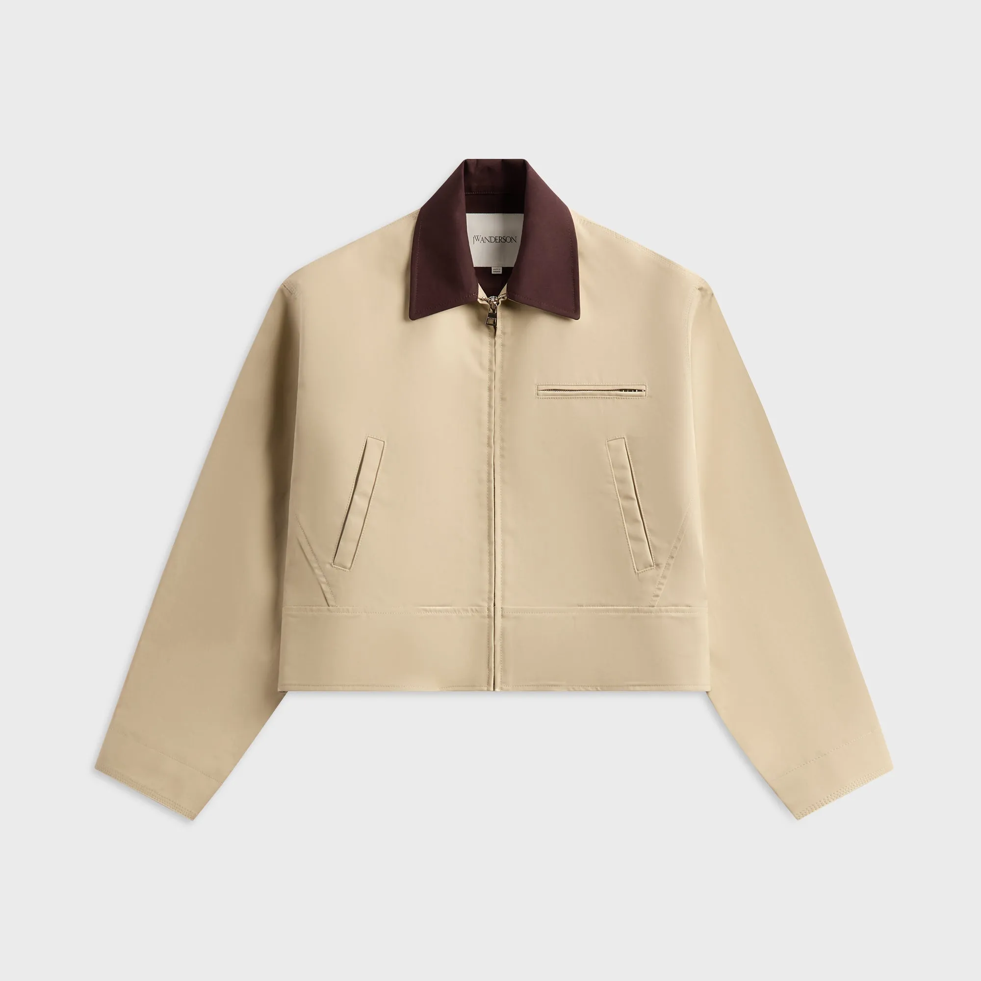 JW Anderson Wear Jacket - Nougat / Chocolate Recycled Textile
