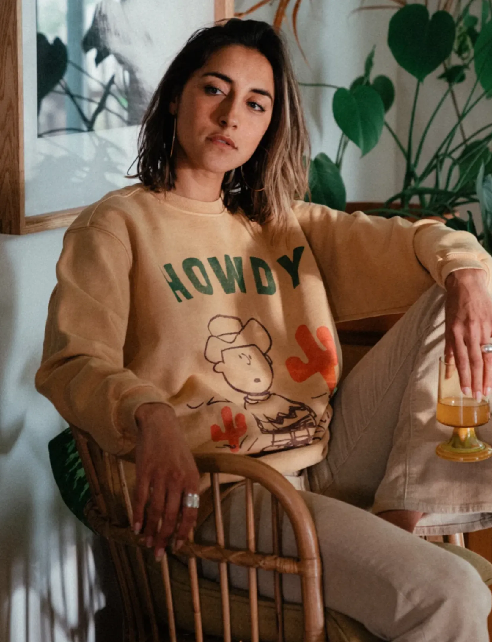 Functional Features Peanuts Cowboy Sweatshirt, Charlie