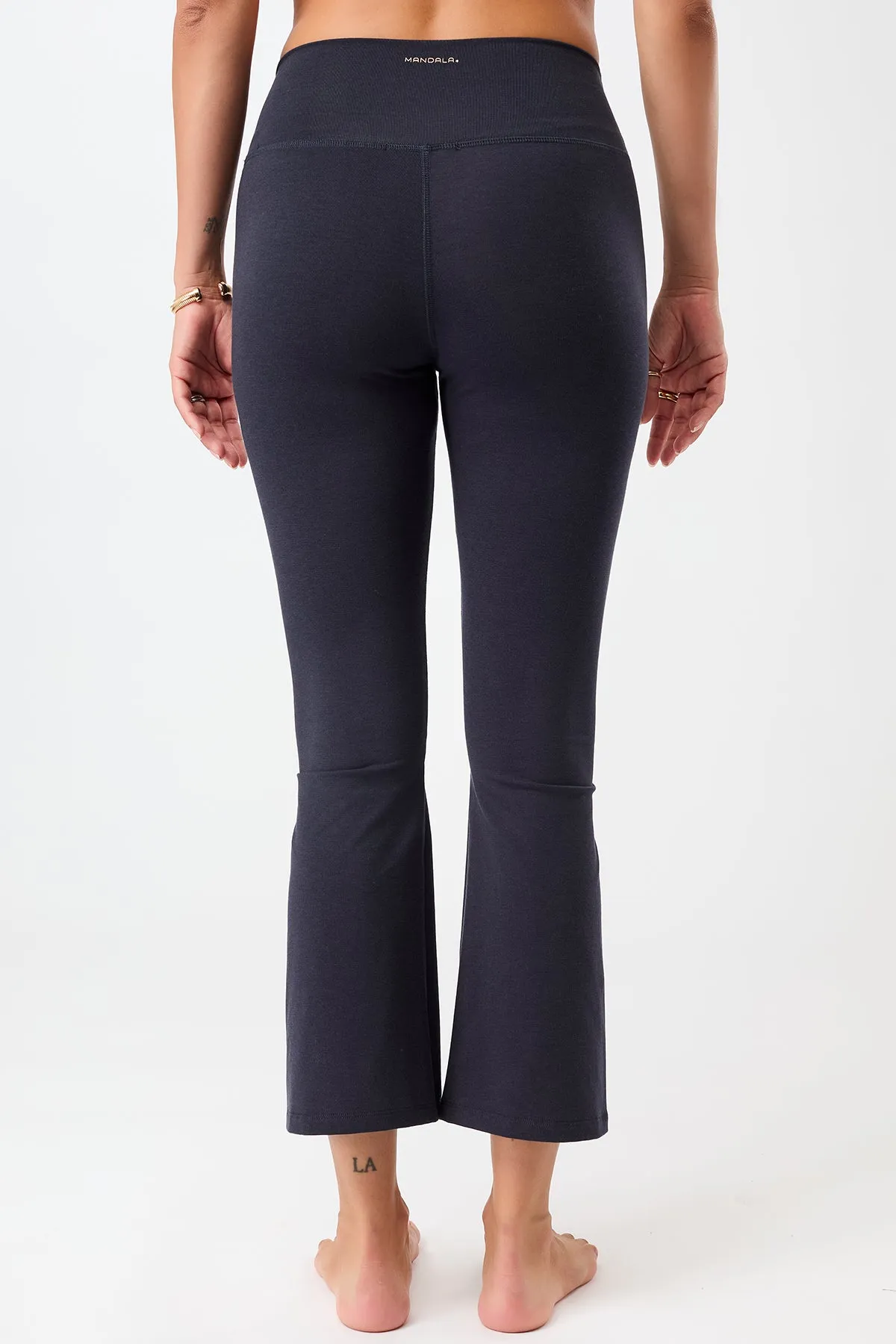 Cropped Flared Pants - Night Sky Casual Wearer Loose Fit Soft Base