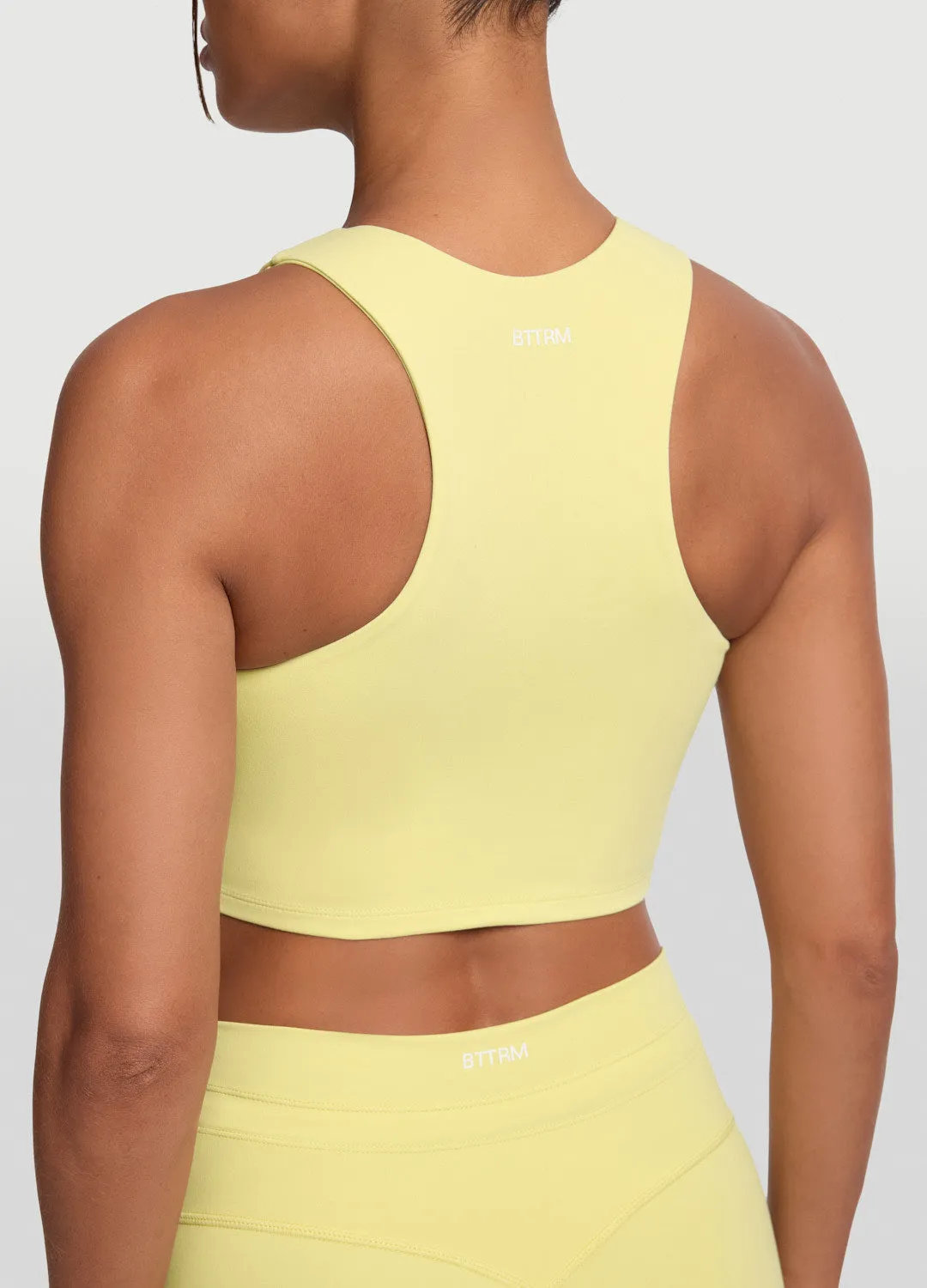 Two-Tone Crop Top Fire - Resistant