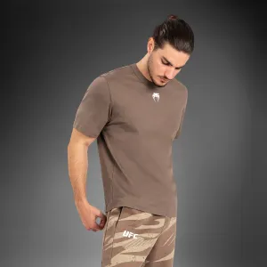 Biodegradable Textile Comfortable All Day Wear UFC Adrenaline by Venum Fight Week Men??s Short Sleeve T-shirt - Bronze