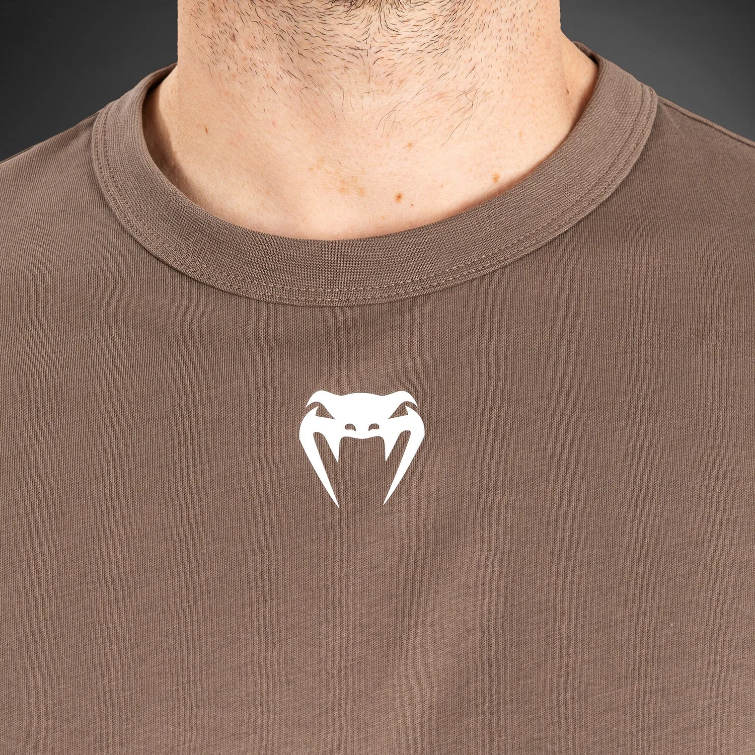 Textured Surface AntiPilling Treatment UFC Adrenaline by Venum Fight Week Men??s Short Sleeve T-shirt - Bronze