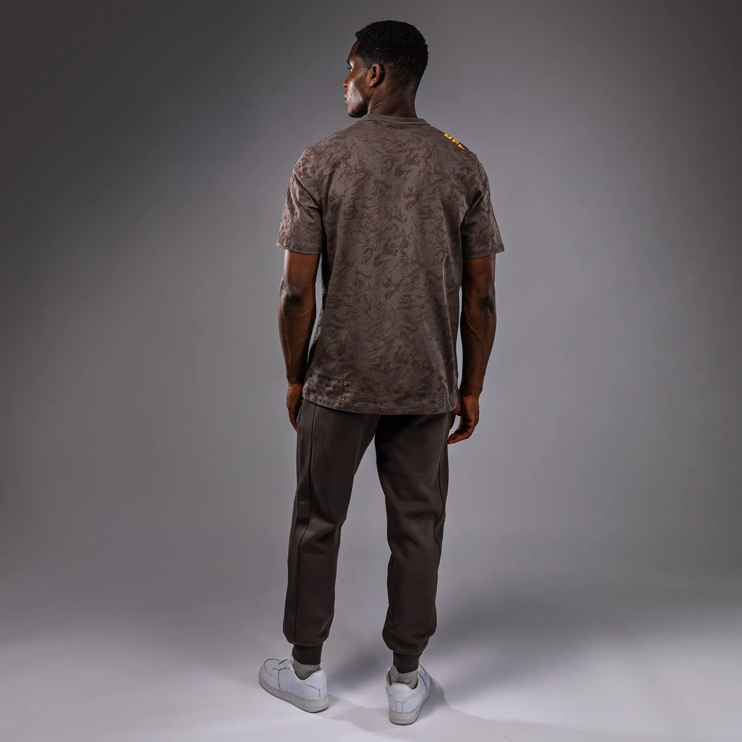 UFC Fusion by Venum Fight Week Men??s Short Sleeve T-Shirt - Earthen Brown anti static coating