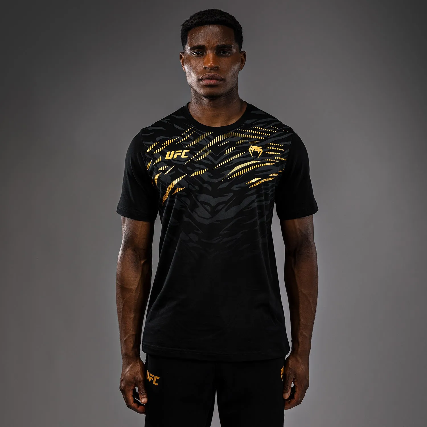 UFC Fusion by Venum Men??s Replica Short Sleeve T-Shirt - Champion UltraLightweight