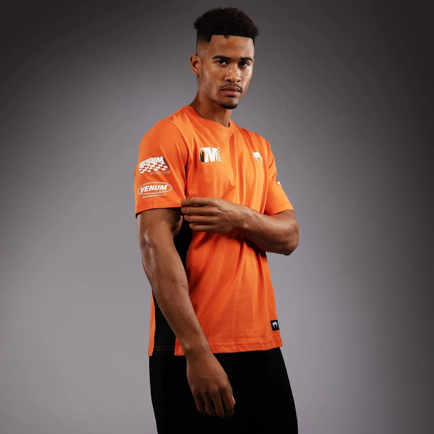 Venum Motorsport T-Shirt - Tangerine Active Design LayeredSleeveConstruction