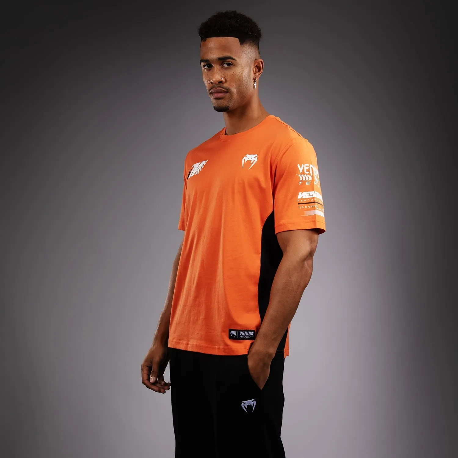 Venum Motorsport T-Shirt - Tangerine Sports Apparel Stylish and Comfortable