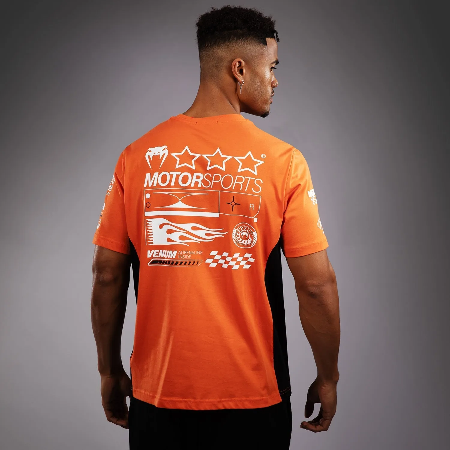 Yoga class Classic Outfit Style Venum Motorsport T-Shirt - Tangerine