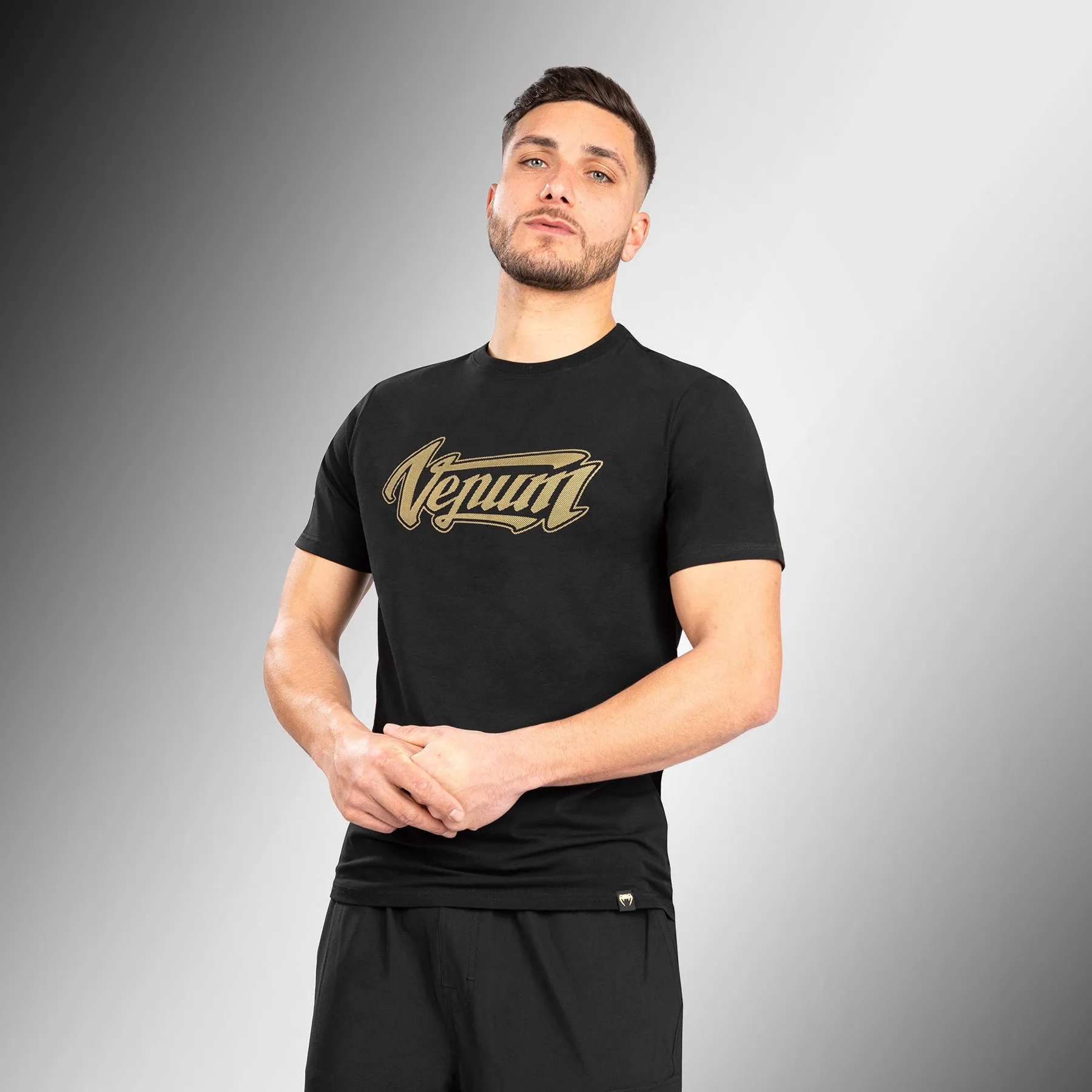 Modern Fit Chill Vibe Venum Absolute 2.0 T-shirt - Adjusted Fit - Black/Gold