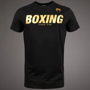 Venum Boxing VT T-shirt - Black/Gold Customer Favorite Relaxed Vibe